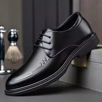Новые модные мужские модельные туфли, индивидуальные трендовые кожаные свадебные туфли, мужские кожаные оксфорды на плоской подошве 38