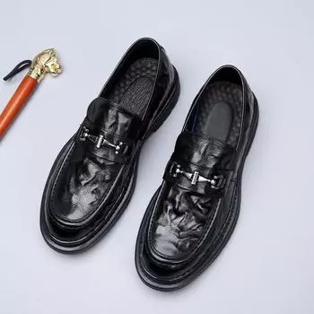 Новые модные мужские модельные туфли, индивидуальные трендовые кожаные свадебные туфли, мужские кожаные оксфорды на плоской подошве 38