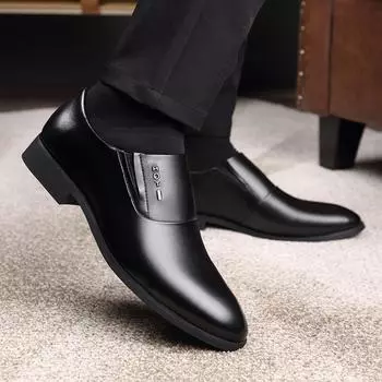 Новые модные мужские модельные туфли, индивидуальные трендовые кожаные свадебные туфли, мужские кожаные оксфорды на плоской подошве 38