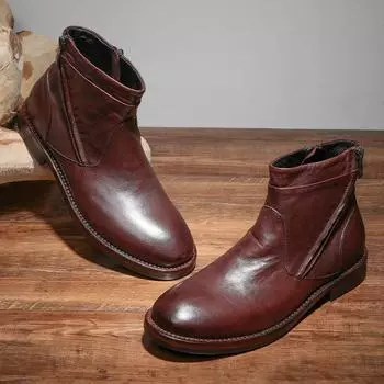 Новые модные мужские модельные туфли, индивидуальные трендовые кожаные свадебные туфли, мужские кожаные оксфорды на плоской подошве 38 чёрный