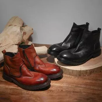 Новые модные мужские модельные туфли, индивидуальные трендовые кожаные свадебные туфли, мужские кожаные оксфорды на плоской подошве 40 чёрный