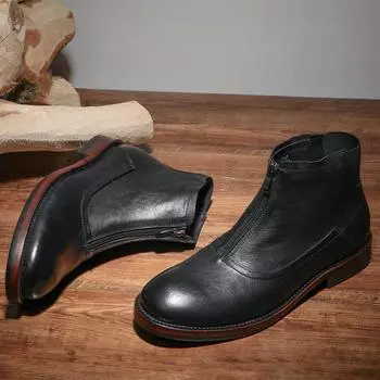 Новые модные мужские модельные туфли, индивидуальные трендовые кожаные свадебные туфли, мужские кожаные оксфорды на плоской подошве 38 чёрный