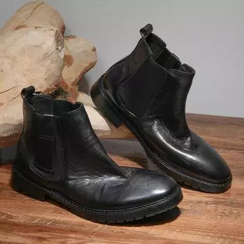 Новые модные мужские модельные туфли, индивидуальные трендовые кожаные свадебные туфли, мужские кожаные оксфорды на плоской подошве 38 чёрный