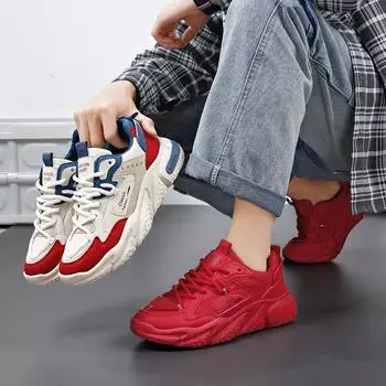 Новые модные мужские осенне-зимние низкие удобные туфли дышащие повседневные кроссовки 39 синий/белый