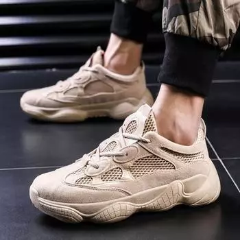 Новые модные мужские весенне-летние низкие удобные туфли дышащие повседневные кроссовки 39 чёрный