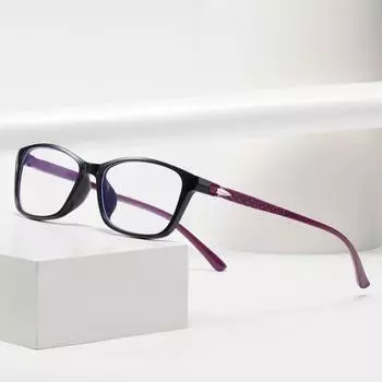 Новые модные очки для чтения для мужчин, классические модные очки в маленькой оправе для женщин, роскошный брендовый дизайн +1.0 чёрный