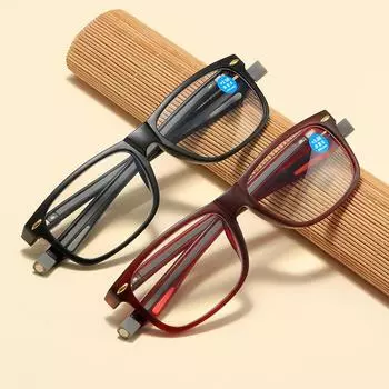 Новые модные очки для чтения с защитой от синего света для женщин, подвесные шейные магнитные очки для пресбиопии, диоптрии + 1,0 + 2,0 до + 4,0 1