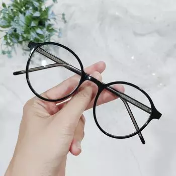 Новые модные очки TR90 с защитой от синего света, плоская оправа для женщин без макияжа, оправа для очков для похудения с оправой для очков
