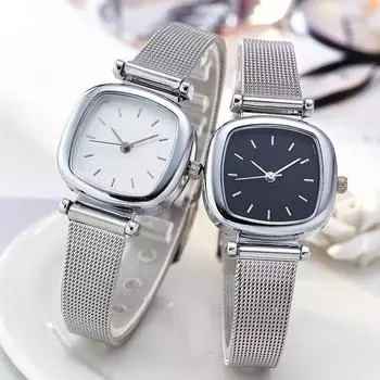 Новые модные персонализированные простые часы, женские часы, цифровые часы с ремнем и бабочкой чёрный