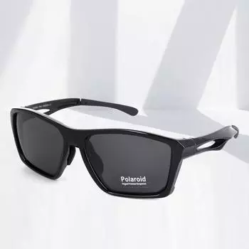 Новые модные пляжные спортивные поляризованные солнцезащитные очки для мужчин и женщин, модные простые очки с большой оправой UV400