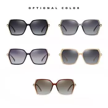 Новые модные поляризационные женские очки TAC, поляризационные солнцезащитные очки с шипами, уличные солнцезащитные очки