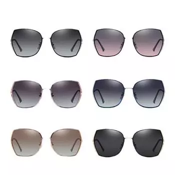 Новые модные поляризованные солнцезащитные очки Tac, европейские и американские модные женские солнцезащитные очки с большой оправой для вождения