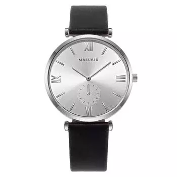 Новые модные популярные брендовые мужские часы с ультратонким ремешком для мужских часов