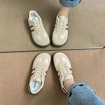 Новые модные повседневные туфли для женщин, мягкие и удобные туфли на плоской подошве в студенческом стиле, повседневная и удобная спортивная обувь для отдыха на открытом воздухе 35 хаки