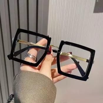Новые модные ретро дизайнерские женские очки с защитой от синего света в металлической оправе, трендовые прозрачные компьютерные очки Reding