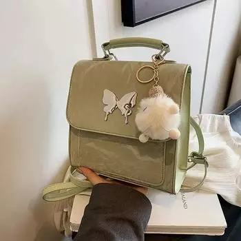 Новые модные роскошные дизайнерские рюкзаки женские милые универсальные мини-сумки через плечо с бабочкой