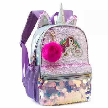 Новые модные школьные сумки с пайетками в виде единорога, блестящий детский рюкзак, симпатичные школьные сумки, мультяшная маленькая сумка для книг, школьный портфель