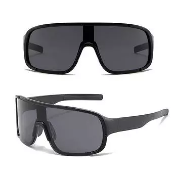 Новые модные солнцезащитные очки для отпуска и путешествий Простые ретро-очки с большой оправой Личность киберпанка Идеальный подарок на день рождения Солнцезащитные очки