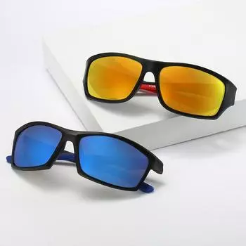 Новые модные солнцезащитные очки для спорта на открытом воздухе, велосипедные очки, мужские и женские солнцезащитные очки для отдыха