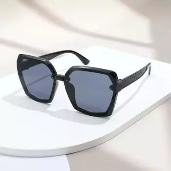 Новые модные солнцезащитные очки с большой квадратной оправой для мужчин и женщин с защитой UV400 для пляжной вечеринки