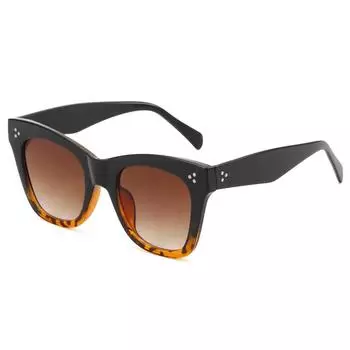 Новые модные солнцезащитные очки в большой оправе для трансграничных подиумов Европы и США, женская индивидуальная одежда, модные солнцезащитные очки для мужчин.