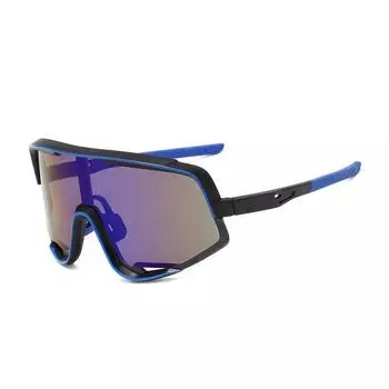 Новые модные солнцезащитные очки в европейском и американском стиле для мужчин и женщин. Универсальные спортивные очки для вождения и езды на велосипеде на открытом воздухе.