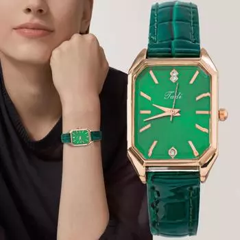 Новые модные стильные женские часы, лучшие брендовые женские кварцевые наручные часы, лучшие подарки, часы для жены, семьи, друга чёрный