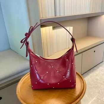 Новые модные сумки через плечо большой емкости для женщин, дизайнерские роскошные сумки-хобо, женские сумки