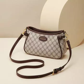 Новые модные сумки через плечо с американским ретро-принтом женская сумка ручная сумка для отдыха универсальные сумки через плечо нишевые сумки маленькие квадратные сумки