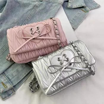 Новые модные сумки через плечо женские маленькие ароматные сумки с цепочкой под мышками в корейском стиле, высококачественные квадратные сумки через плечо