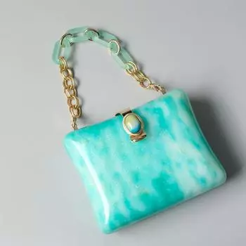 Новые модные сумки, модные женские сумки, синие акриловые сумки с блестками, роскошные вечерние сумки для выпускного вечера, женская повседневная милая сумка-клатч в коробке 17.6CM синий