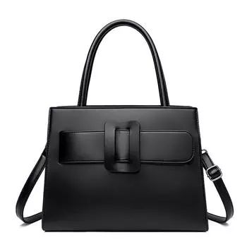 Новые модные сумки уже в продаже! Вместительные женские сумки, универсальные вещи на осень и зиму. чёрный