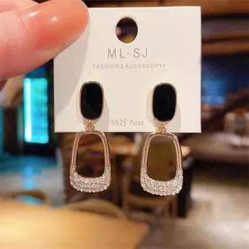 Новые модные висячие серьги для женщин и девушек, подарочные украшения оптом