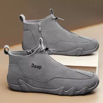 Новые модные высокие кроссовки для мальчиков, повседневные мужские кроссовки Tenis Masculino, износостойкие кроссовки для мужчин, бесплатная доставка 39 серый