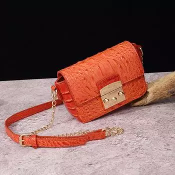 Новые модные женские сумки через плечо в европейском и американском стиле в ретро-стиле, разноцветная сумка с крокодиловым узором Brahmin Leisure Versatile Crossbody Bag