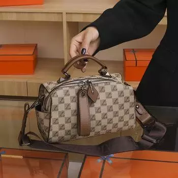 Новые модные женские сумки Популярные сумки Ретро-сумки для пресбиопии Маленькие сумки с клапаном Универсальные сумки-мессенджеры через плечо. хаки