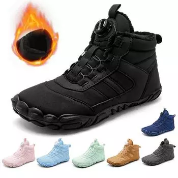 Новые модные зимние ботинки для родителей и детей | зимняя теплая спортивная обувь для мальчиков и девочек | теплые походные ботинки для мужчин и женщин 27