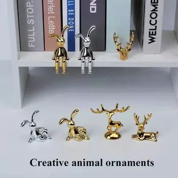 Новые мультяшные животные, персонализированные украшения для домашнего офиса, стола, украшения для центральной консоли автомобиля