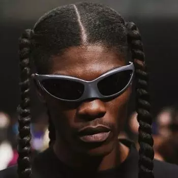 Новые Мужчины Женщины Защита от Солнца Защита от УФ-лучей Мода Личность Ретро Хип-Хоп Панк Современные Технологии Sense Велоспорт Вождение Маленькие Солнцезащитные Очки