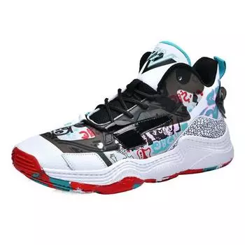 Новые мужские баскетбольные кроссовки, дышащие, нескользящие, высокие, баскетбольные кроссовки, мужская спортивная обувь, ботильоны для спортзала, Basket Homme 36 синий