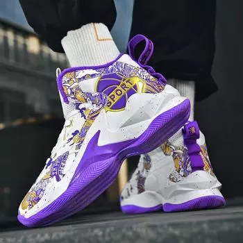 Новые мужские баскетбольные кроссовки тренировочные нескользящие спортивные дышащие бесплатная доставка оригинальные удобные баскетбольные мужские кроссовки обувь 36