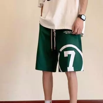 Новые мужские баскетбольные шорты, летние повседневные брюки, брюки пять четвертей, модные спортивные шорты, мужская уличная одежда, мужская одежда M чёрный