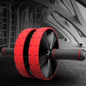 Новые мужские бесшумные одно- и двухколесные колеса для мышц живота, тренажеры, тренажеры для брюшного пресса, для начинающих, женские ролики для уменьшения живота