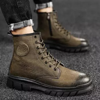 Новые мужские ботинки, осенне-зимние тапочки, теплая мужская обувь, кроссовки, мужская теннисная обувь, мужские кроссовки, зимние высокие мужские туфли 40