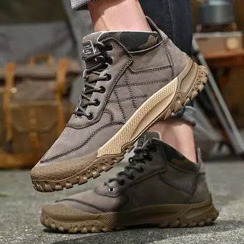 Новые мужские ботинки, универсальные высококачественные мужские кроссовки, классические мужские удобные низкие ботинки для отдыха на открытом воздухе, мужские повседневные ботильоны 38
