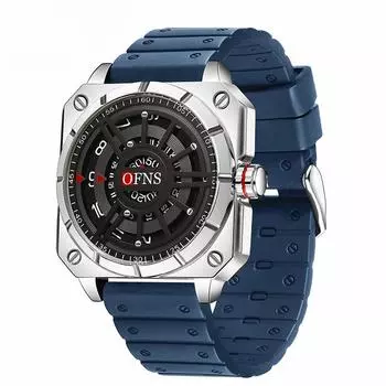 Новые мужские часы, креативные и классные кварцевые часы с большим циферблатом, деловые водонепроницаемые мужские часы