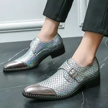 Новые мужские деловые кожаные туфли, роскошные модные свадебные туфли для жениха, мужские лоферы в итальянском стиле 39 золотой