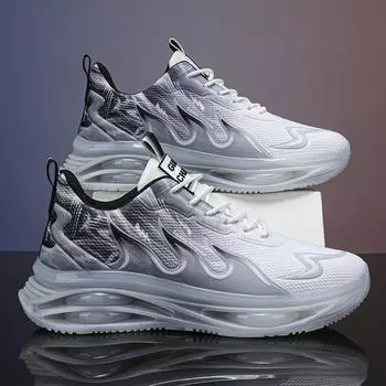 Новые мужские дышащие повседневные спортивные туфли осенние уличные черные кроссовки легкие мягкие теннисные спортивные туфли для мужчин 39