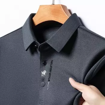 Новые мужские футболки с длинными рукавами на весну и осень для молодежи и людей среднего возраста. Длинные рукава, не требующие глажки и стирания. M