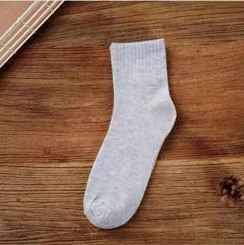 Новые мужские хлопковые носки черные деловые мужские носки дышащие осенне-зимние мужские